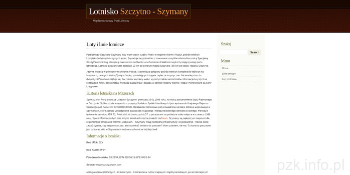PORT LOTNICZY MAZURY SP Z O O